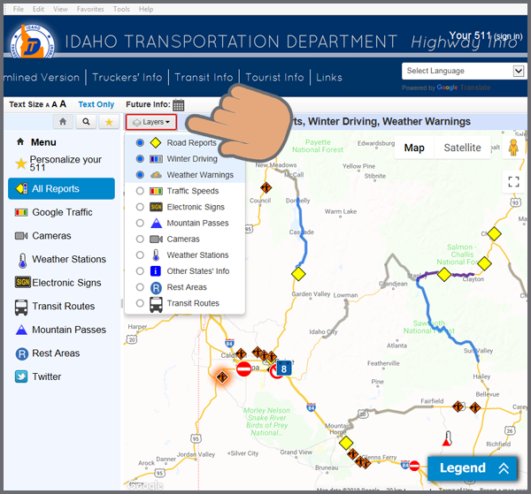 Travel Idaho Transportation Department(02)