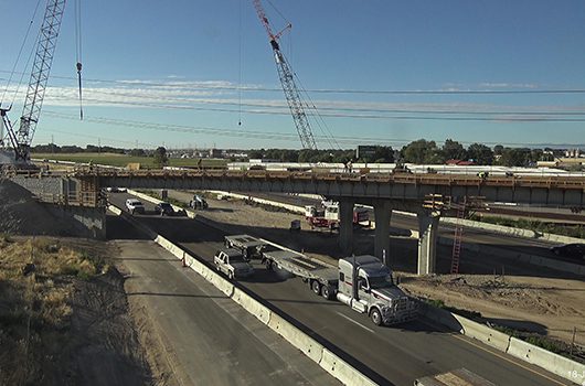 Karcher Overpass under Construction