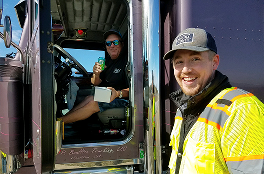 Idaho community steps up to provide food, essentials for truck drivers 