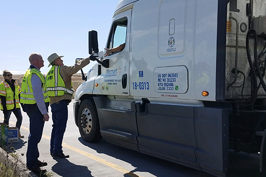 Idaho community steps up to provide food, essentials for truck drivers 