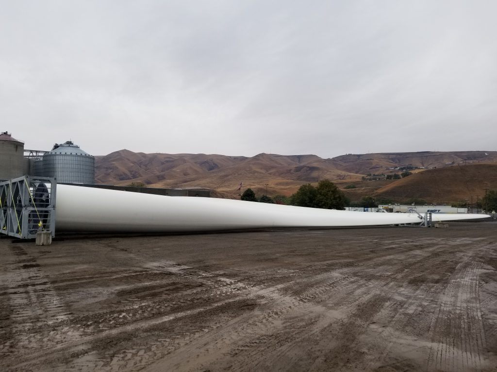 Transport of oversized windmill loads through North Idaho to begin Thursday night
