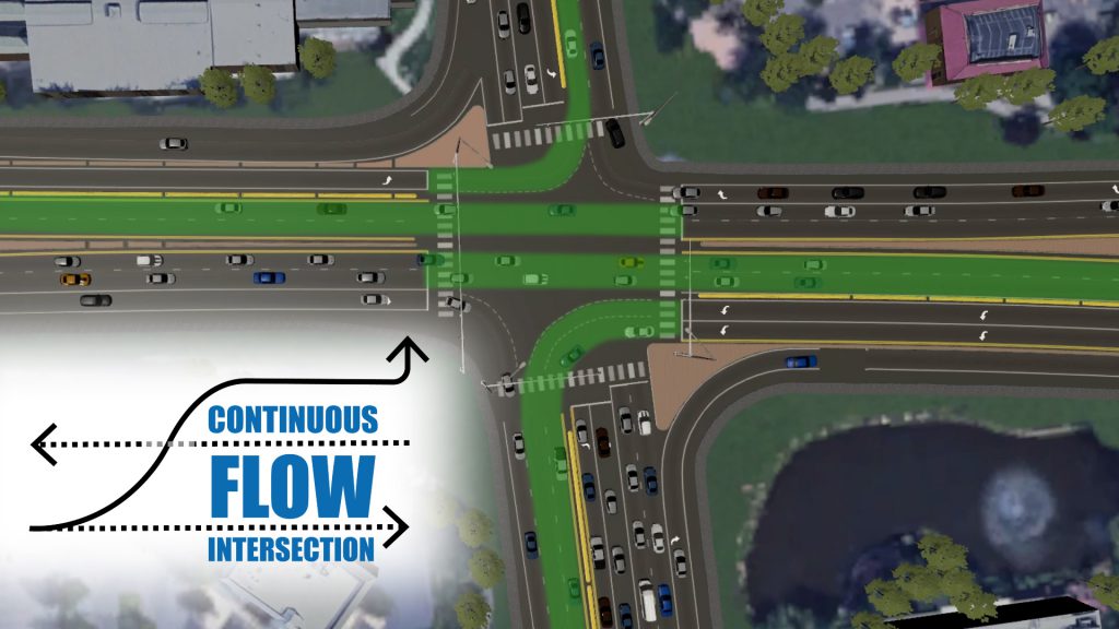 Construction of innovative intersection redesign at Eagle Rd. and Idaho Highway 44 (ID-44) begins next week