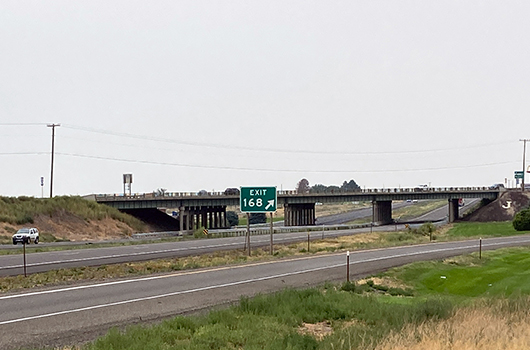 Image of South Jerome Interchange near Exit 168
