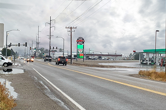 Image of US-26 and 25th East in Idaho Falls