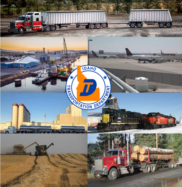 Freight in Idaho Collage