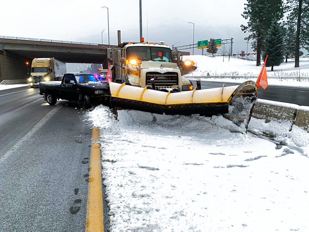 ITD issues reminder on plow safety following six incidents in two weeks