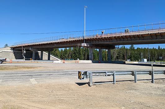 Garwood Bridge over US-95 to open to traffic by end of July