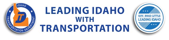 Leading Idaho With Transportation Logo