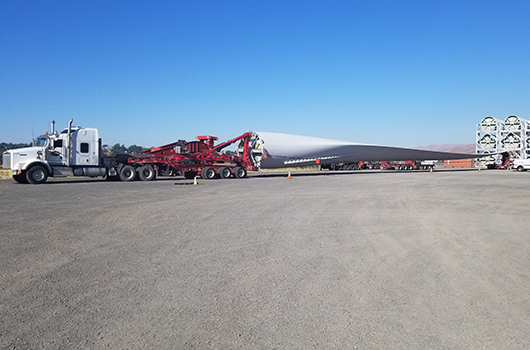 Transport of oversized windmill loads through North Idaho to begin next week