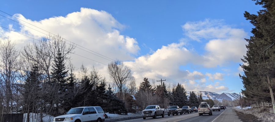 Image of State Highway 75 in Blaine County