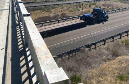Repairs to the Interstate 84 Galloway Road overpass in Canyon County