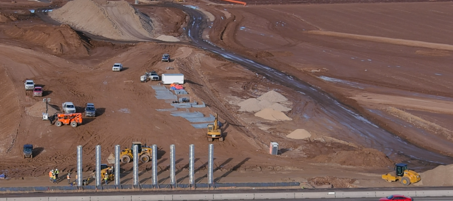 new I-84 interchange construction