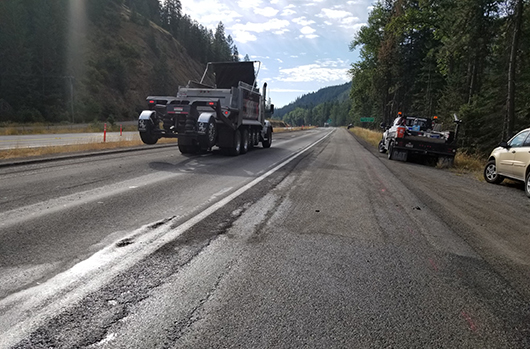 Construction resumes next week on I-90 near Fourth of July Pass