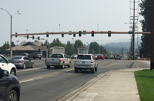 Nighttime upgrades to signals on US-95 in CDA begin tonight