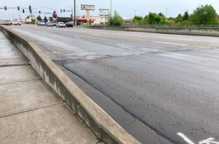 SH-33 Spur Bridge in town Rexburg