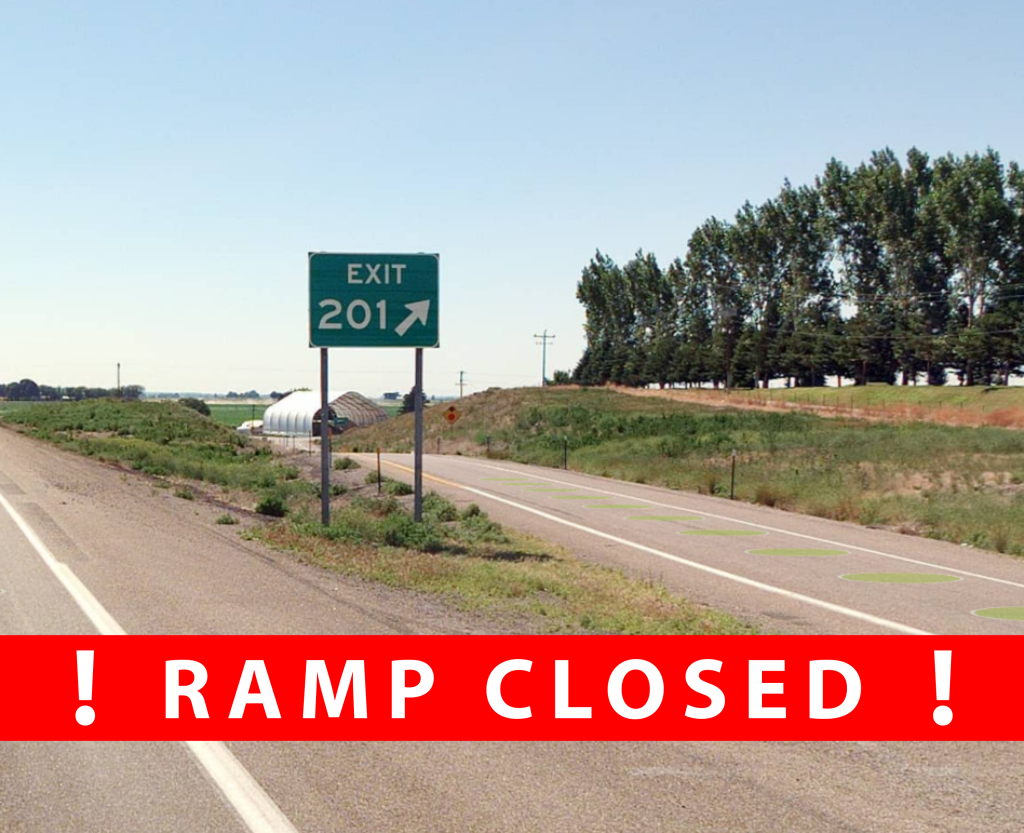 I-84 Kasota westbound ramp closure July 23-28