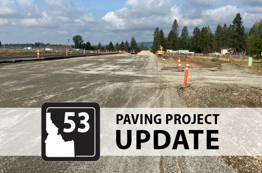 Paving begins next week at SH-53 and Ramsey Road