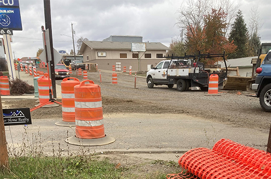 ITD partners with City of St. Maries to add paving to waterline project