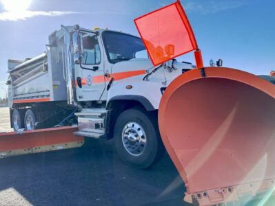 An ITD snowplow.