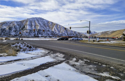 Intersection of SH-75 and Fox Acres Road