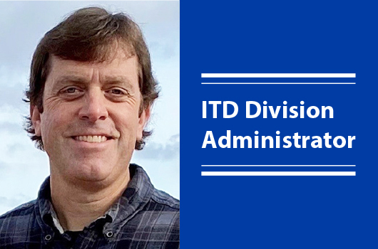 Michael Johnson named new ITD Division Administrator of Engineering Services