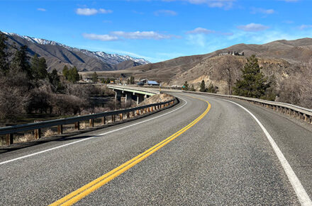 US-95 near Whitebird bridge.