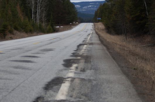 Work begins to resurface US-2 from US-95 to Montana