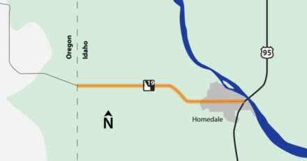 Sealcoat area map