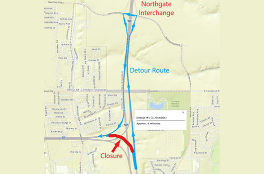 System Interchange nighttime ramp closures begins tomorrow at Pocatello