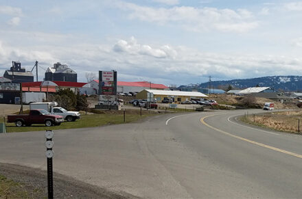 The intersection of US-95 and Truck Route Bypass Road in Grangeville.