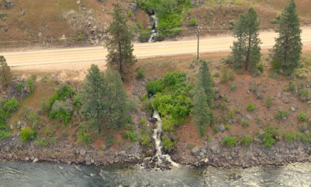 State Highway 55 south of Banks at Fleming Creek Bridge