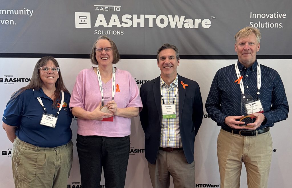 ITD awarded for volunteer involvement on AASHTO committees