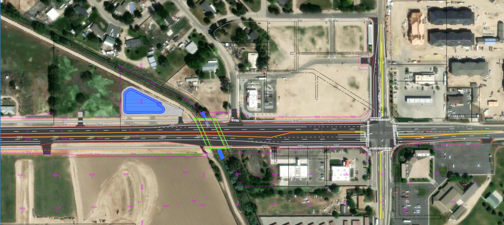Design map for Farmway to Middleton