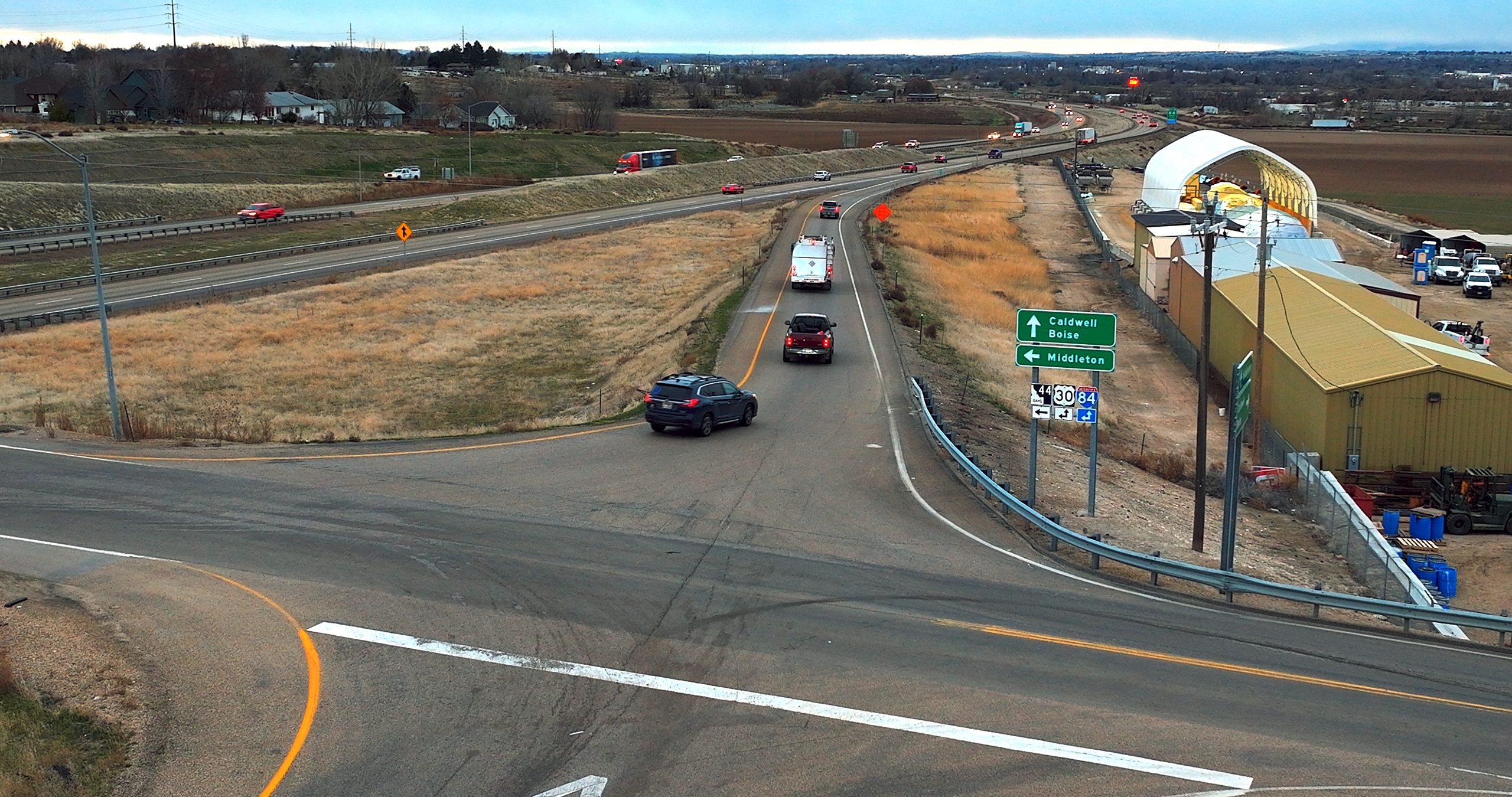 photo of SH-44 I-84 on-ramp
