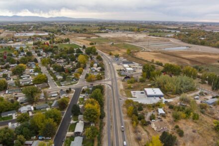 Aerial view of Highway 44