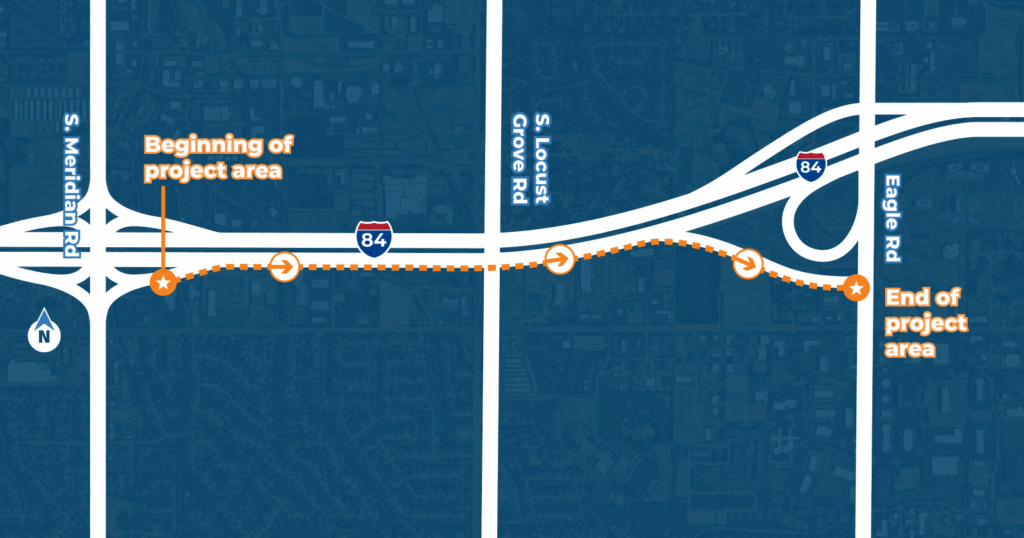 Map of the project area