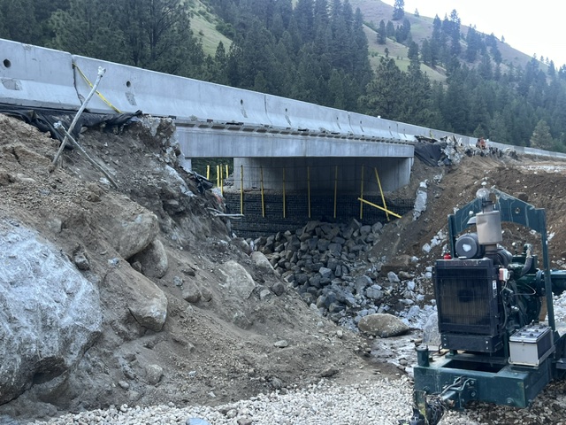 Fleming Creek project area below SH-55