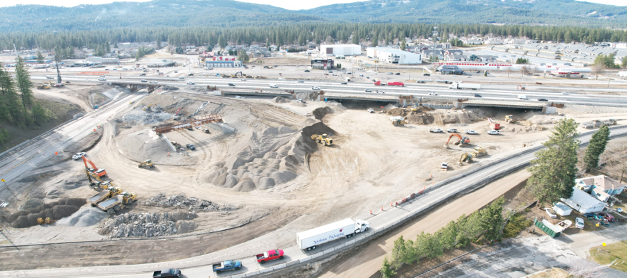 Changes to westbound on-ramp at I-90, SH-41 Interchange