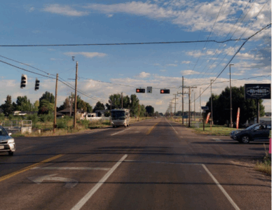 US-91 and Siphon Road intersection