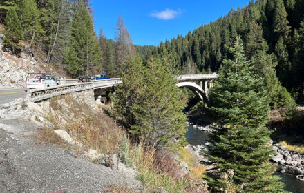 Car on the Rainbow Bridge