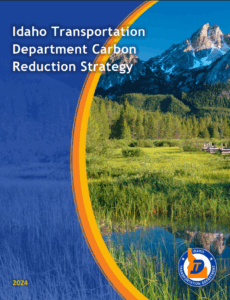 The cover of the ITD Carbon Reduction Strategy document.