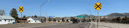 US-91 in Pocatello near Yellowstone intersection