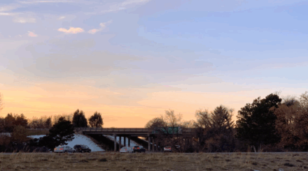 I-15 Exit 93 overpass.