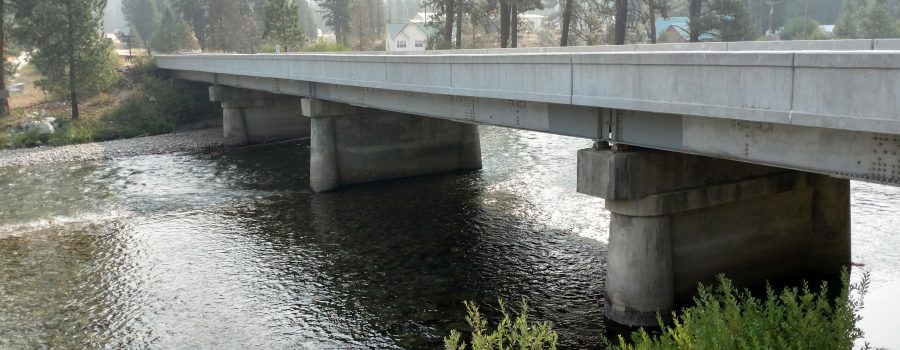 The aging State Highway 21 bridge over the South Fork of the Payette River in Lowman will soon be replaced with a modern structure that improves safety for both drivers and pedestrians. Traffic control for this multi-season project begins setting up next week.