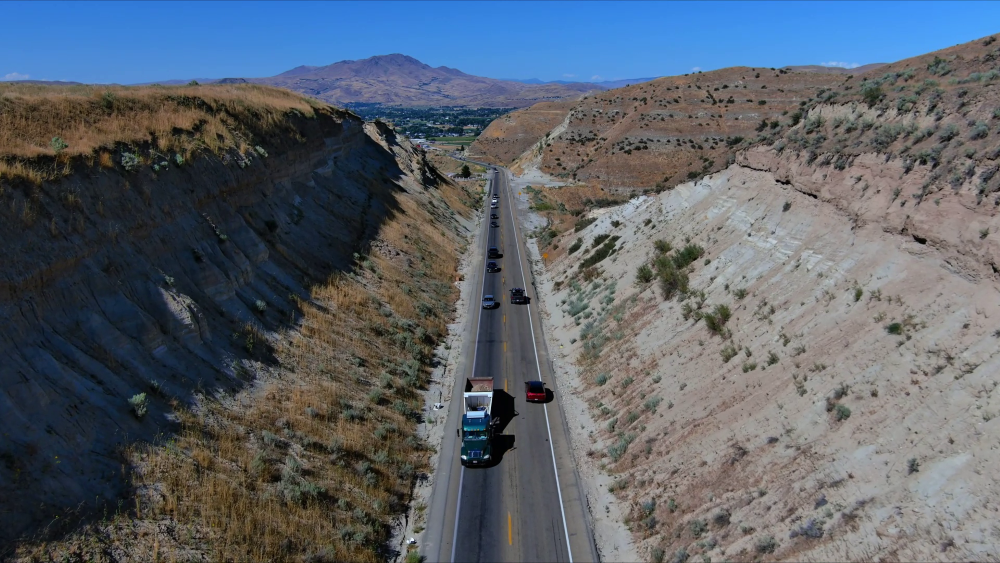 SH-16 at Freezeout Hill.