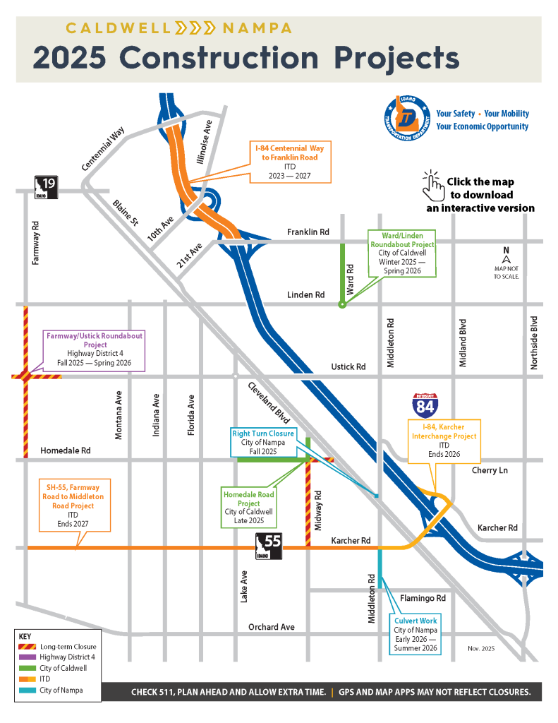 Map of Other Projects in the Area