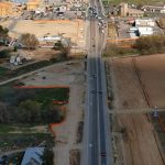 Aerial view of SH-55.