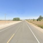 Open highway in rural area.