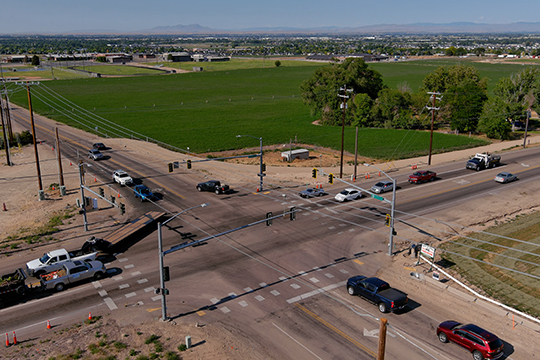 SH-55 and 10th Avenue intersection to close this weekend for utility work