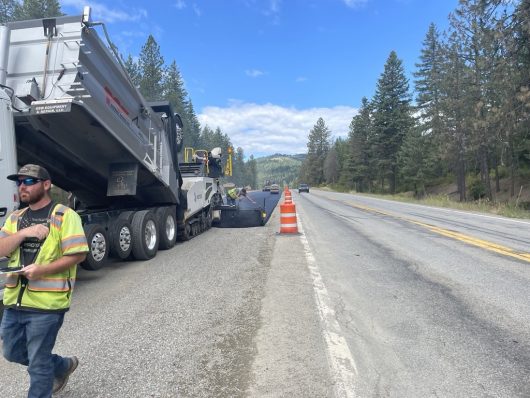 Traffic shift coming to SH-54 near Spirit Lake this Friday